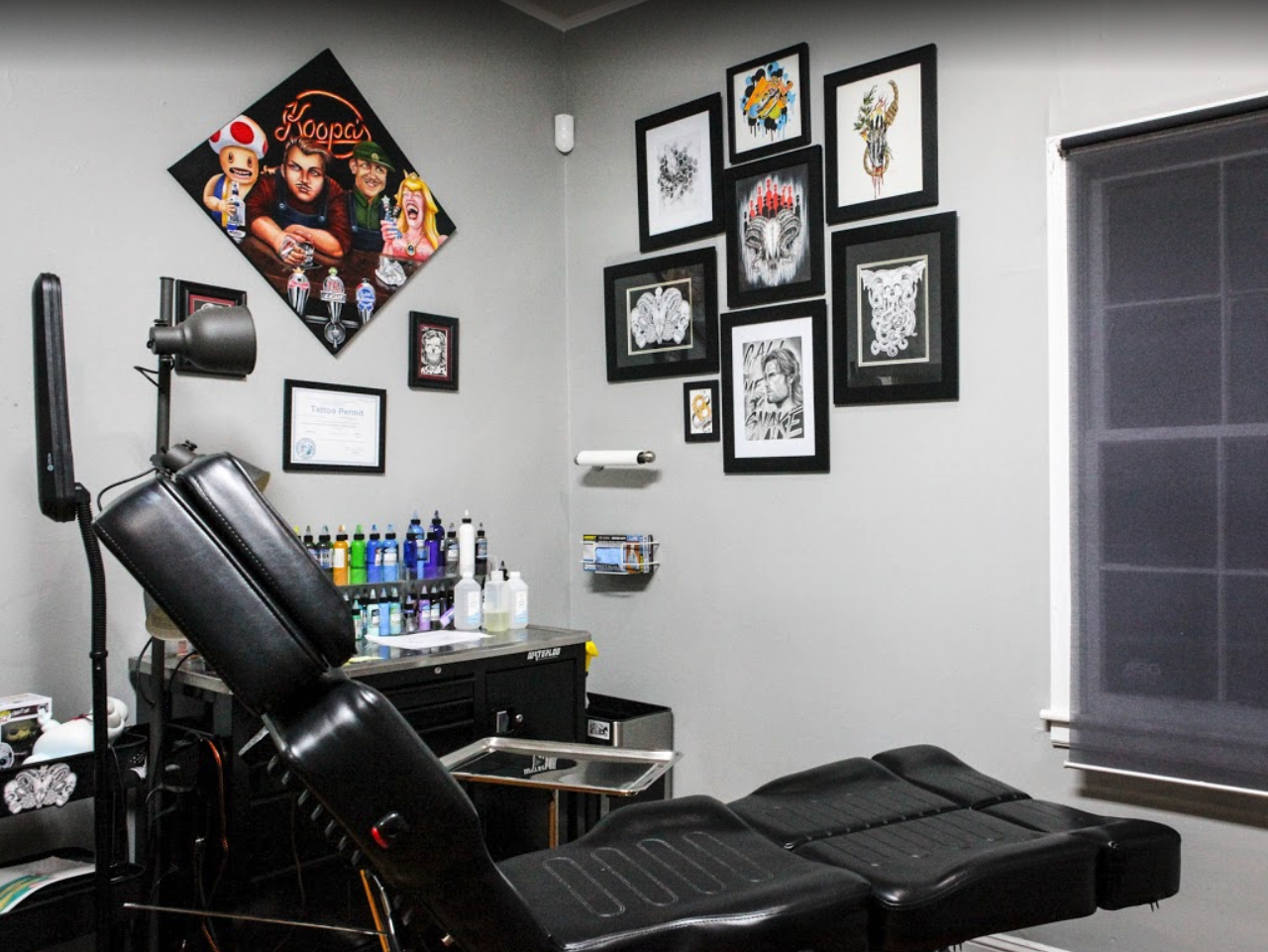 the attention of other people it is known as an iconic tattoo shop in sydne...