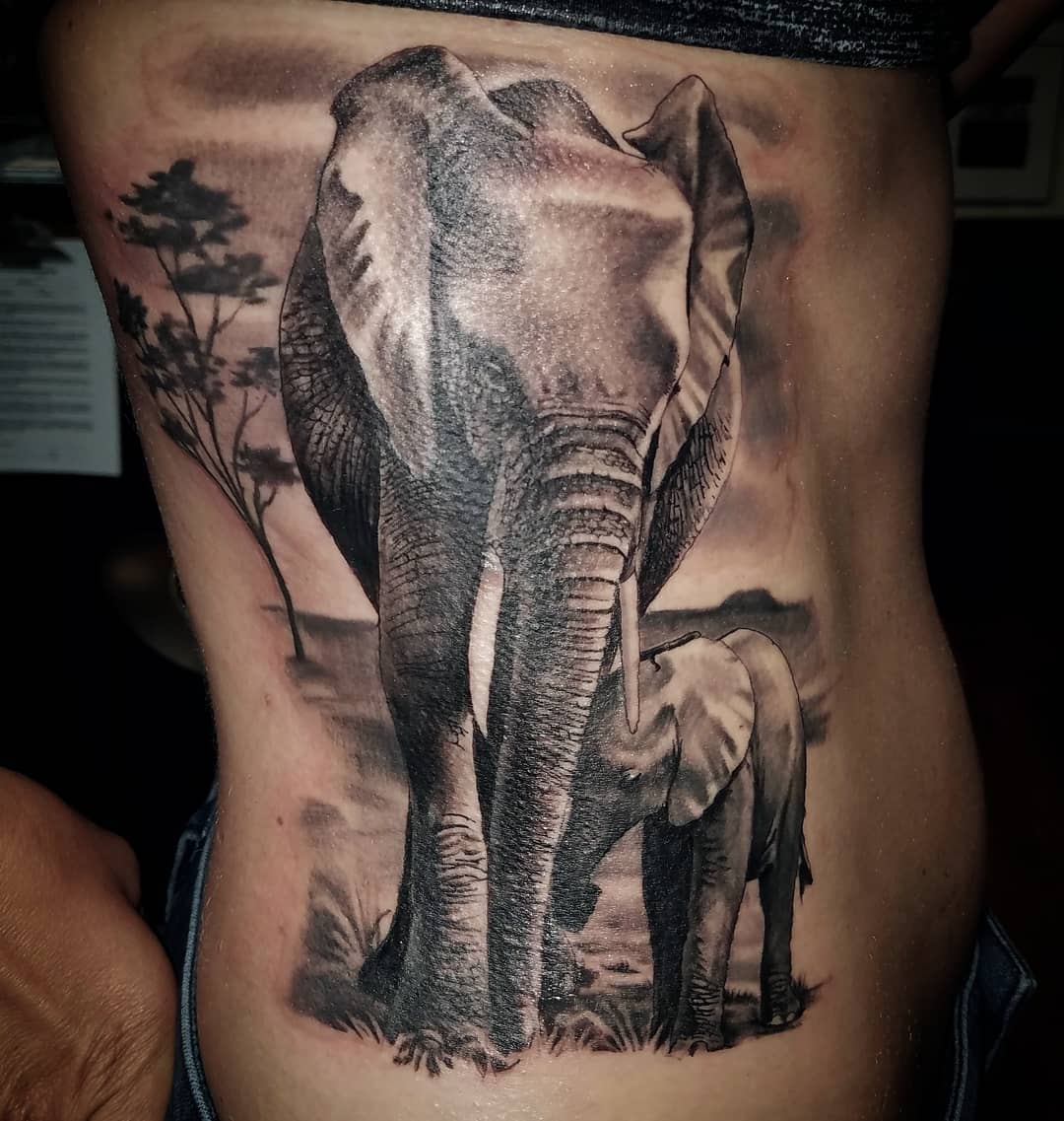 Charlotte, NC Tattoo Artist Dennis Hamilton