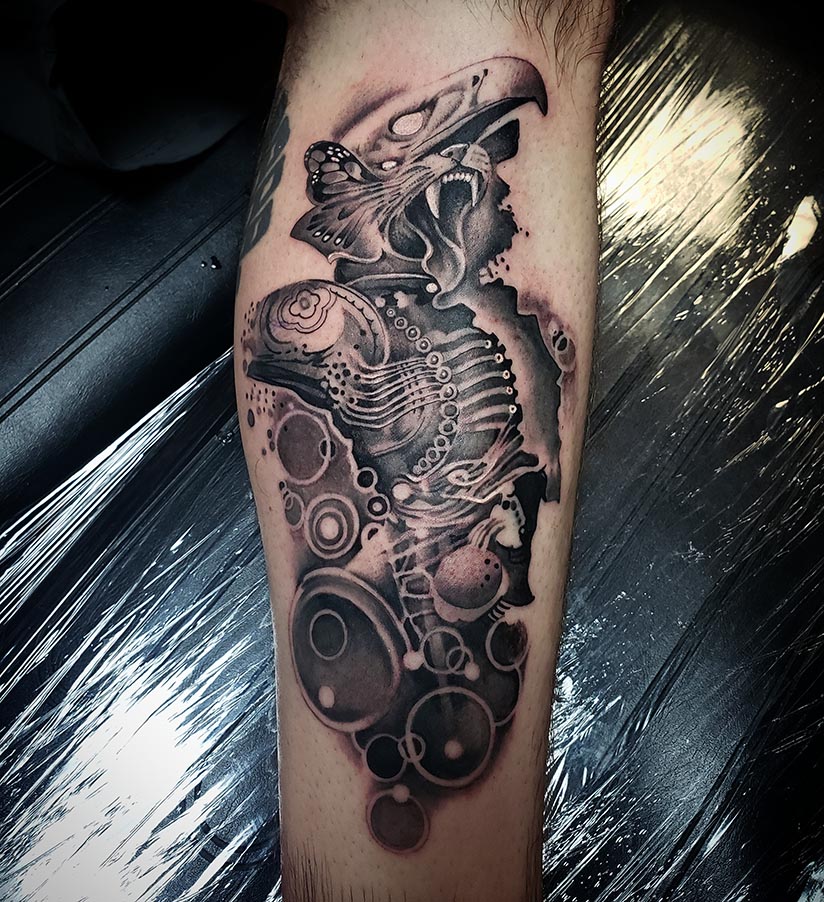 Charlotte, NC Tattoo Artist Dennis Hamilton